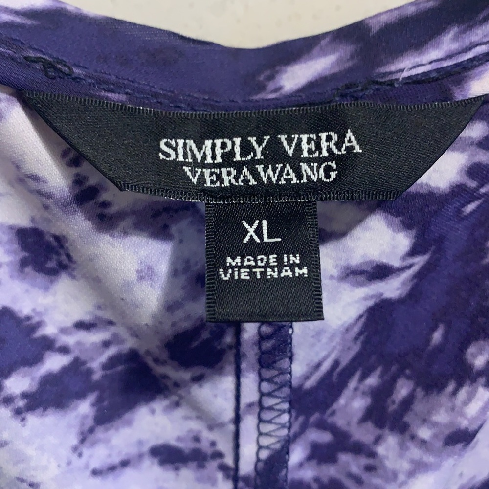 Simply Vera Vera wang shirt - Picture 3 of 5